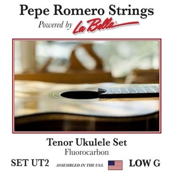 Pepe Romero Strings 碳纖維 26吋 Low G 烏克麗麗弦 型號: Set Ut2【La Bella】 