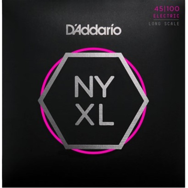 Daddario Nyxl45100 電貝斯弦 Long Scale (45-100)【Daddario/進口弦/Nyxl-45100】貝斯弦 