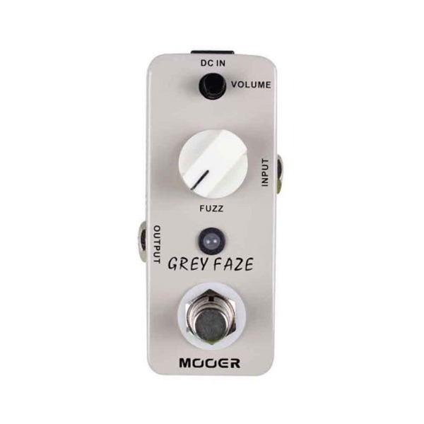 Mooer Grey Faze 經典法茲效果器【Fuzz Pedal】【Micro系列Gf】 