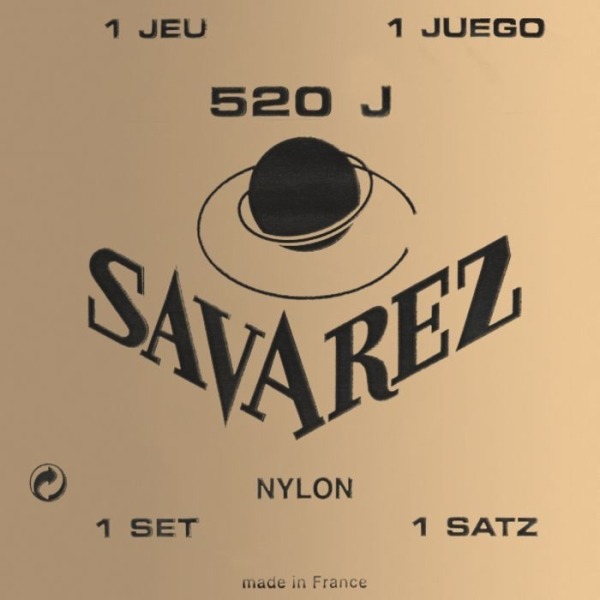 Savarez 520j（超高張力）古典弦【法國製/520-j/520 j】 