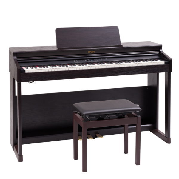 Roland RP701 電鋼琴 88鍵 / 滑蓋式 玫瑰木色 附 原廠琴架 / 三音踏板 可調高度鋼琴椅【兩年保固】 rp701,roland rp701,電鋼琴專賣店,電鋼琴,FP30x,FP-30x,fp30,roland fp30,roland fp-30x