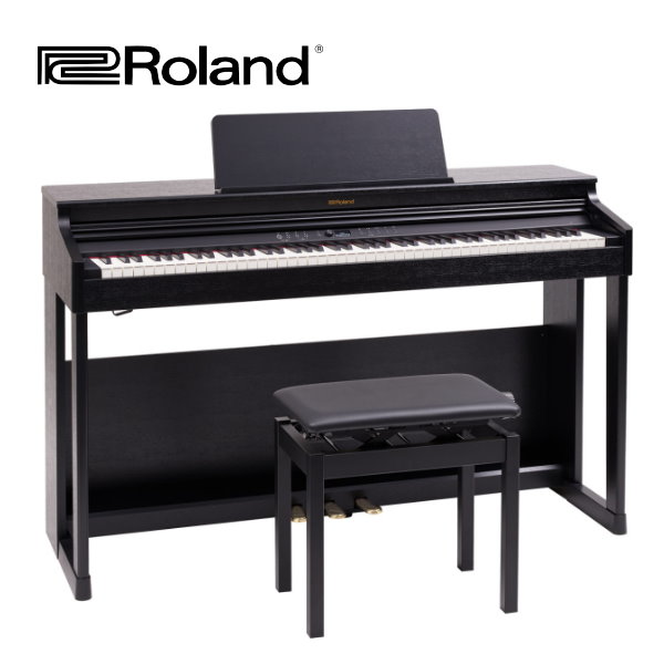 Roland RP701 電鋼琴 88鍵 滑蓋式 黑色 附 原廠琴架 / 三音踏板 可調整高度鋼琴椅【兩年保固】 rp701,roland rp701,電鋼琴專賣店,電鋼琴,FP30x,FP-30x,fp30,roland fp30,roland fp-30x