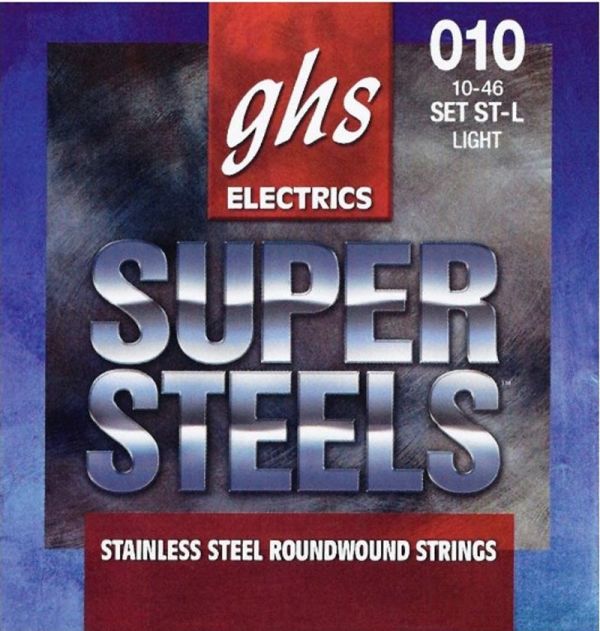 GHS Super Steels Set ST-L 電吉他弦 (10-46)【美國製/電吉他弦/Set-ST-L】 