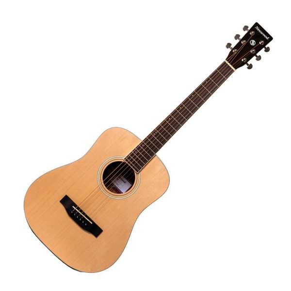 Neowood TM-1 雲杉木 34吋 民謠吉他 Baby桶身 附贈吉他袋、Pick、移調夾、背帶【TM1】 