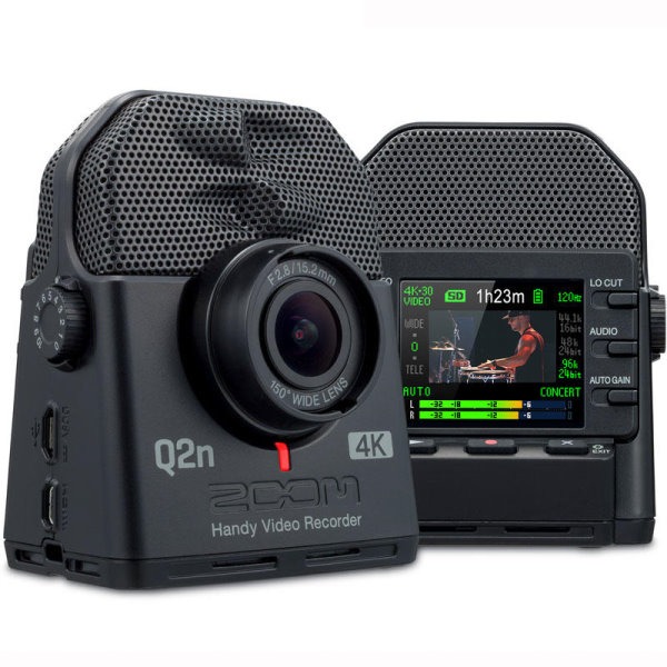 Zoom Q2n 4K 超廣角 隨身攝影機 / XY立體收音 / 4K畫質 直播攝影機 台灣公司貨 Q2n-4K ZOOM,zoom,q2n,q2n4k,q2n-4k,錄音筆,攝影機,相機,直播