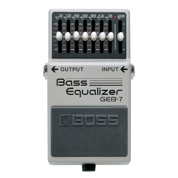 Boss GEB-7 電貝斯等化效果器 【Bass Equalizer/BASS/GEB7/貝斯單顆效果器/五年保固】 