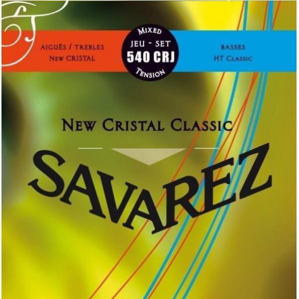 SAVAREZ 540CRJ New Cristal HT Classic 混合張力古典弦【法國製/古典吉他弦/540-CRJ/540 CRJ】 