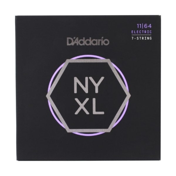 美國 DAddario NYXL-1164 (11-64) 7弦電吉他弦【NYXL1164/吉他弦專賣店/DAddario】 