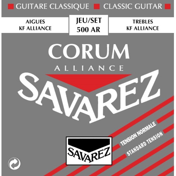 Savarez 500ar （標準張力）古典吉他弦【法國製/500-ar/500 ar】 
