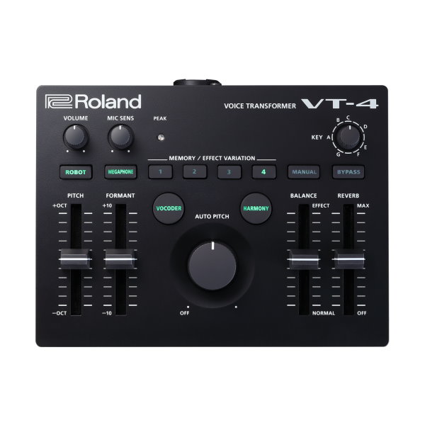 Roland 樂蘭 VT-4 變聲器/效果器 Voice Transformer【VT4/兩年保固】 