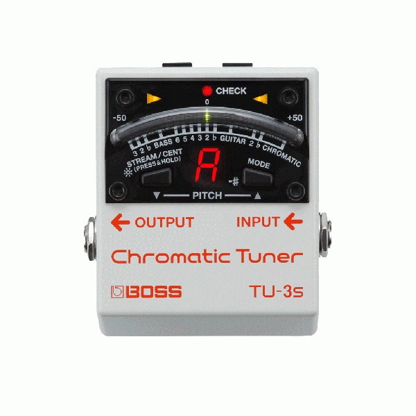 Boss調音器 Boss TU-3S 迷你 半音階 調音器 Chromatic Tuner / TU3S 台灣公司貨 tu3s,tu-3s,boss調音器