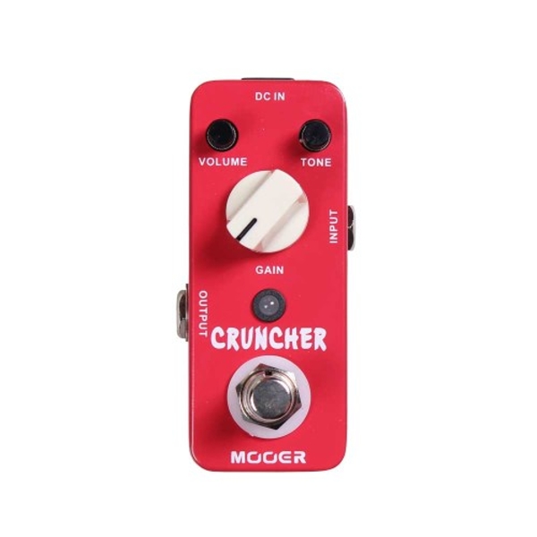 Mooer Cruncher 高增益失真效果器【Distortion Pedal】【Micro系列CC】 