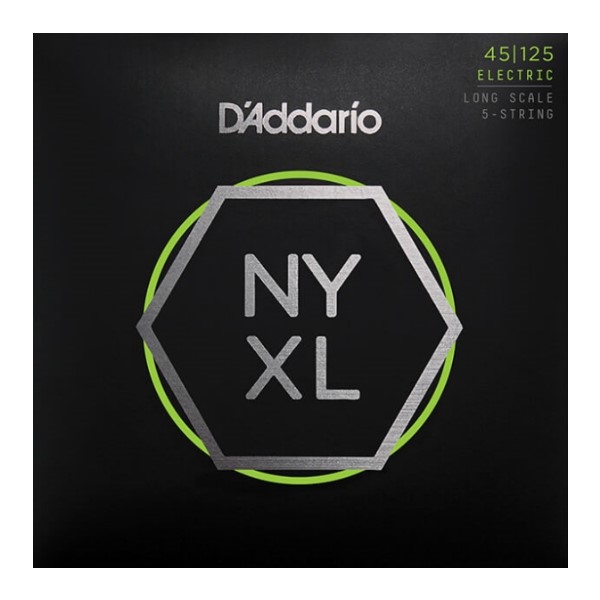 美國 DAddario NYXL45125 5弦電貝斯弦 (45-125)【NYXL-45125/Bass弦專賣店】 