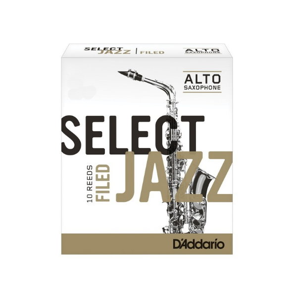 美國 Rico Select Jazz 中音 薩克斯風竹片 2 Soft Alto Sax (10片/盒) 