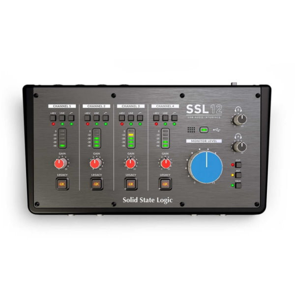 Solid State Logic SSL12 USB Type C 錄音介面 32-bit / 192 kHz【12進8出】 錄音介面 32-bit / 192 kHz【12進8出】