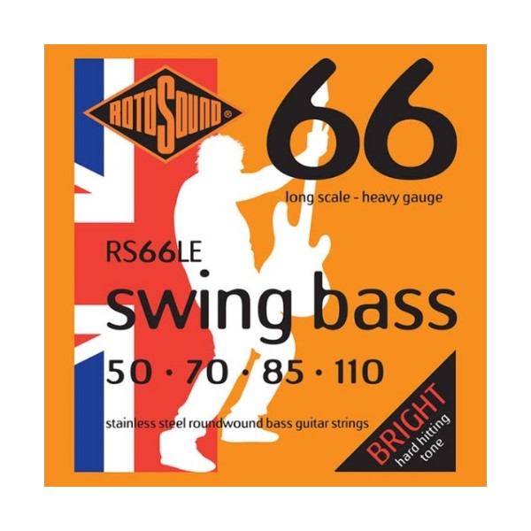 ROTOSOUND RS66LE 電貝斯弦 (50-110)【英國製/BASS弦/RS-66-LE】 