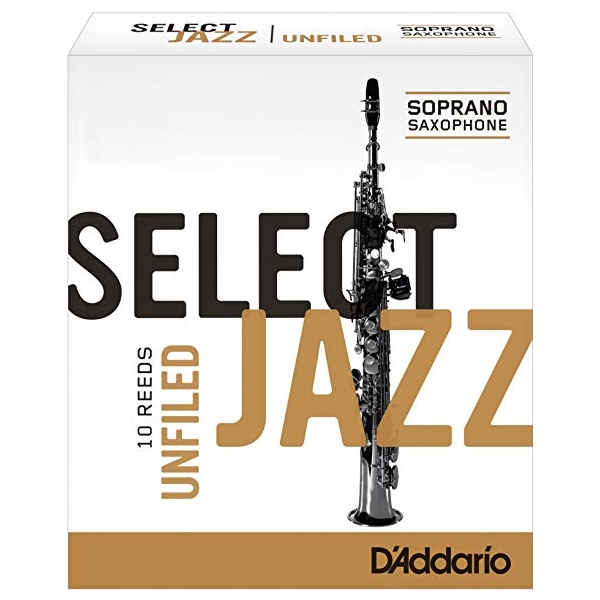 美國 Daddario Select Jazz 高音 薩克斯風竹片 2 Hard Soprano Sax (10片/盒) Unfilde Cut 美式切法【RICO】 美國 Daddario Select Jazz 高音 薩克斯風竹片 2 Hard Soprano Sax (10片/盒) Unfilde Cut 美式切法【RICO】