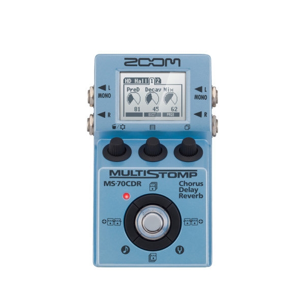 ZOOM效果器 Zoom MS-70CDR 86 in 1 空間系 綜合 效果器 MS70CDR 效果器 