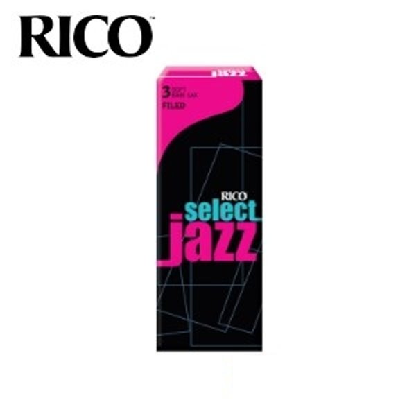 美國 RICO Select Jazz 上低音 薩克斯風竹片 3 Soft Baritone Sax (5片/盒) 