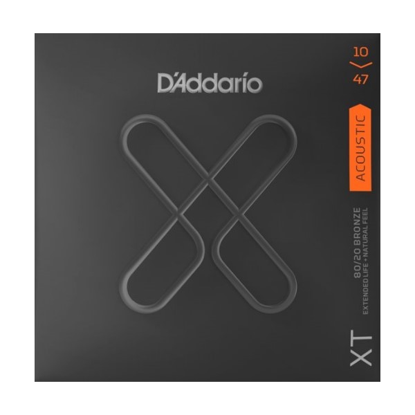 美國 D'Addario XTABR1047 (10-47) 民謠吉他弦 【XTABR-1047/木吉他弦專賣店/DAddario】 
