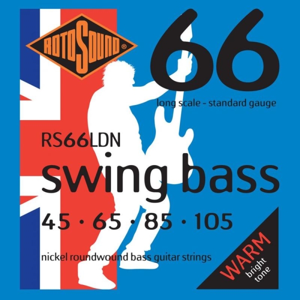 ROTOSOUND RS66LDN 電貝斯弦 (45-105)【英國製/BASS弦/RS-66-LDN】 