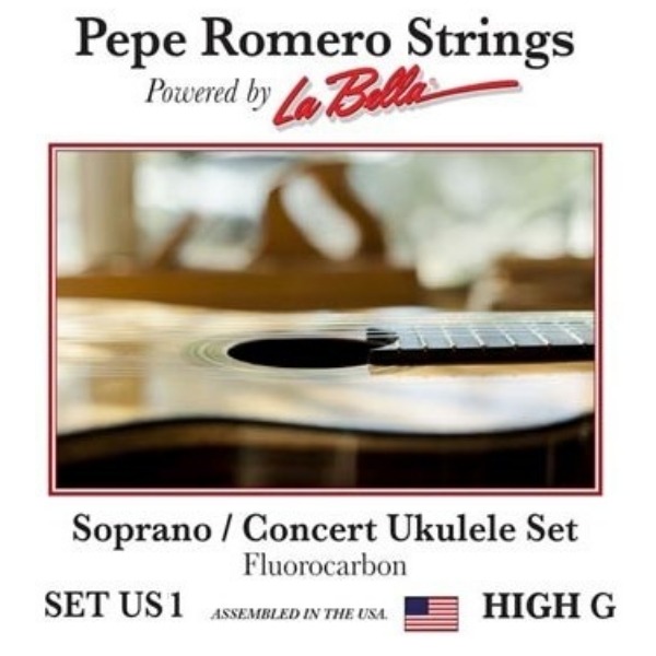 Pepe Romero Strings 碳纖維 21-23吋 烏克麗麗弦 型號: Set Us1【La Bella】 