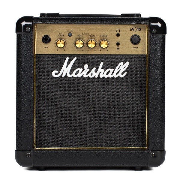 吉他音箱 Marshall Mg10 Gold 電吉他音箱 經典金色面板 10瓦 mg-10g / mg10g Marshall MG10G 電吉他音箱 經典金色面板（10瓦/10w）【MG-10G/電吉他音箱專賣店】