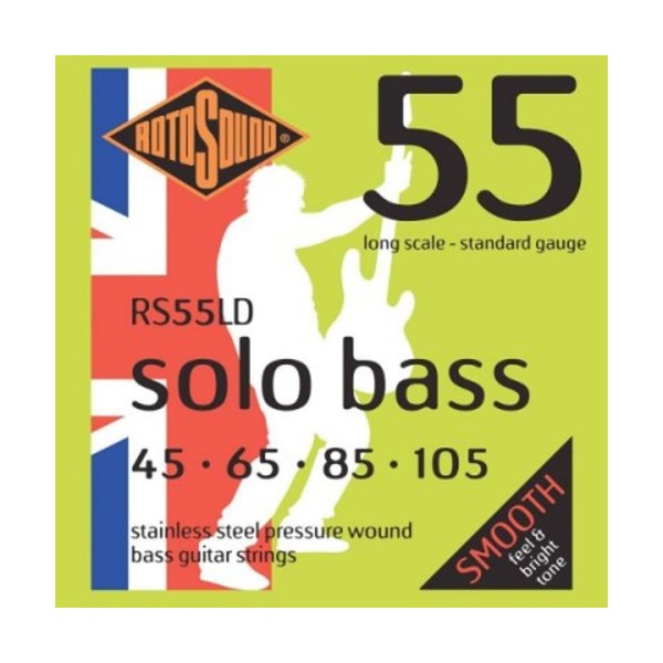 ROTOSOUND RS55LD 電貝斯弦 (45-105)【英國製/BASS弦/RS-55-LD】 