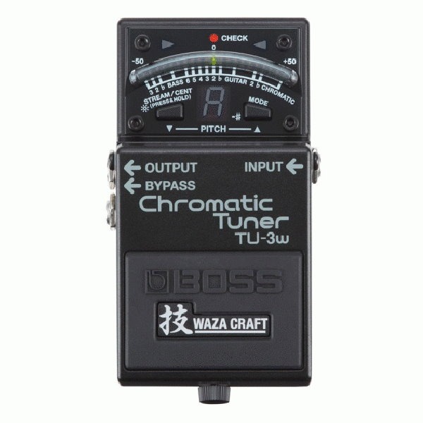 Boss調音器 Boss TU-3W 半音階 調音器 技 Waza Craft / Chromatic Tuner 台灣公司貨五年保固 TU3W 