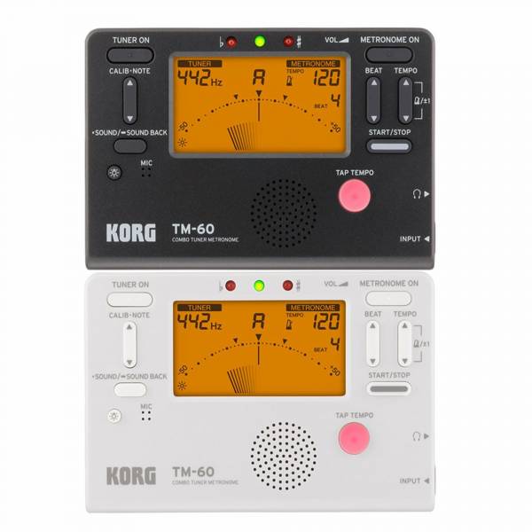 調音節拍器 KORG TM60 全功能冷光調音/節拍器 TM-60 korg,tm60,tm-60,korg調音器,korg拍器,調音節拍器