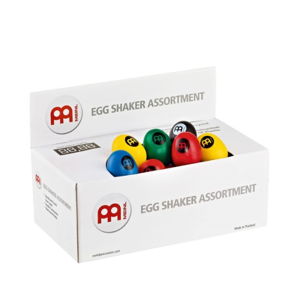 德國品牌 Meinl ES-BOX 塑膠蛋沙鈴 Egg Shakers 一盒60入【型號:ESBOX】 