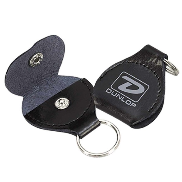 Dunlop-Pick 包鑰匙圈(銀色鐵環) 5201 