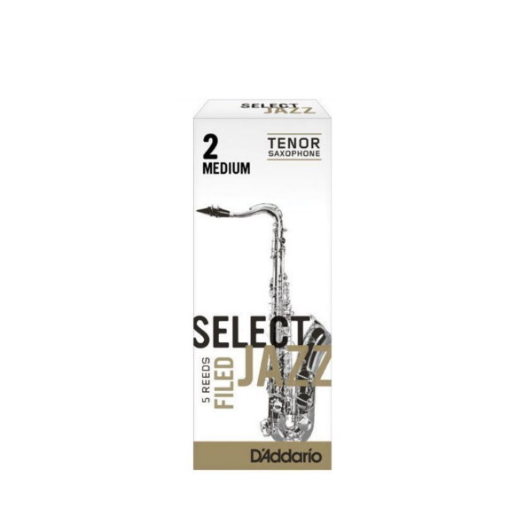 美國 RICO Select Jazz 次中音 薩克斯風竹片 2 Medium Tenor Sax (5片/盒) 