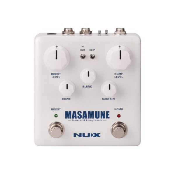 NUX Masamune 增益/壓縮 效果器【Boost & Compressor/原廠公司貨一年保固】 