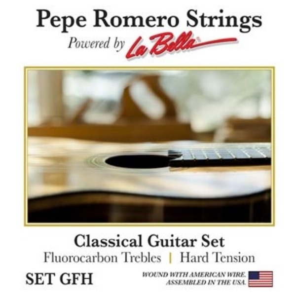 Pepe Romero Strings 高張力 碳纖維 古典吉他弦/古典弦 型號: Set Gfh 【La Bella】 