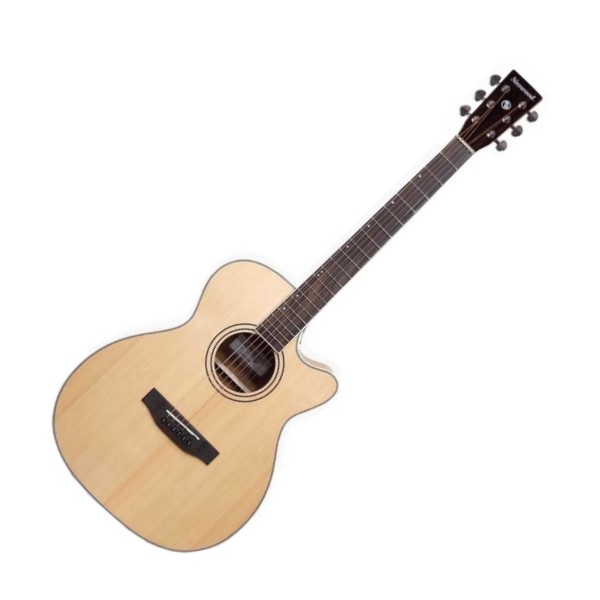 Neowood SOM-AC 雲杉面單板 切角民謠吉他 OM桶身 40吋 附贈吉他袋、Pick、移調夾、背帶【SOMAC】 