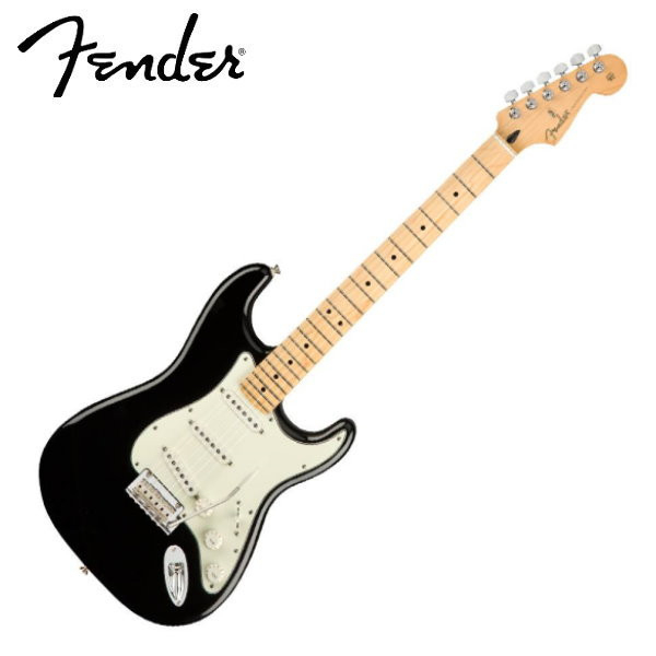 Fender Player Stratocaster 黑色電吉他 SSS/單單單拾音器/楓木指板 小搖座電吉他 墨廠/台灣公司貨 附贈電吉他袋 FENDER,FENDER電吉他,Stratocaster,Fender Player ,電吉他,FENDER吉他