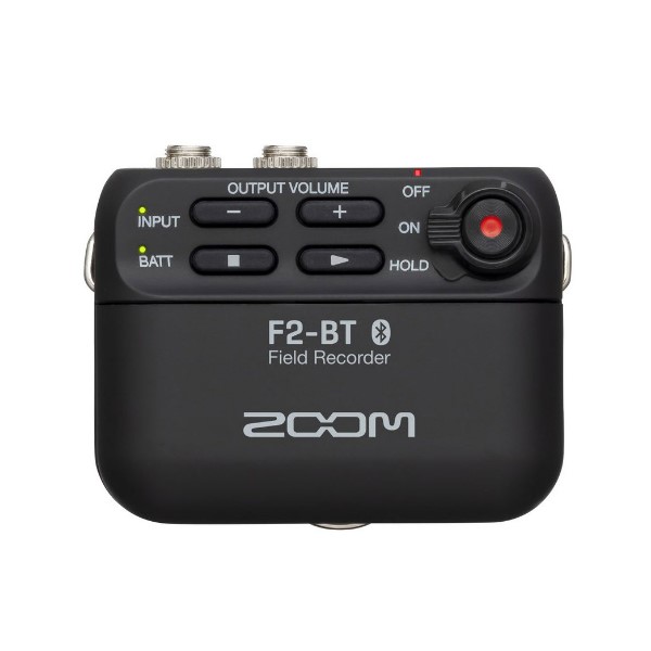 Zoom F2-BT 微型錄音機+領夾麥克風組 藍芽版 黑色 原廠公司貨【F2BT】 