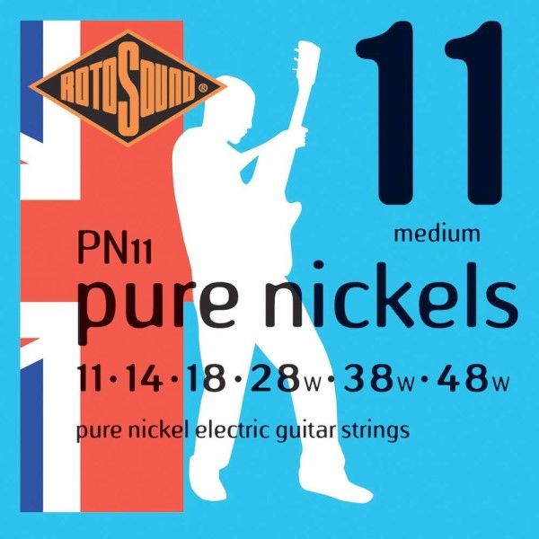 ROTOSOUND PN11 鍍鎳電吉他弦(11-48)【英國製/電吉他弦/PN-11】 