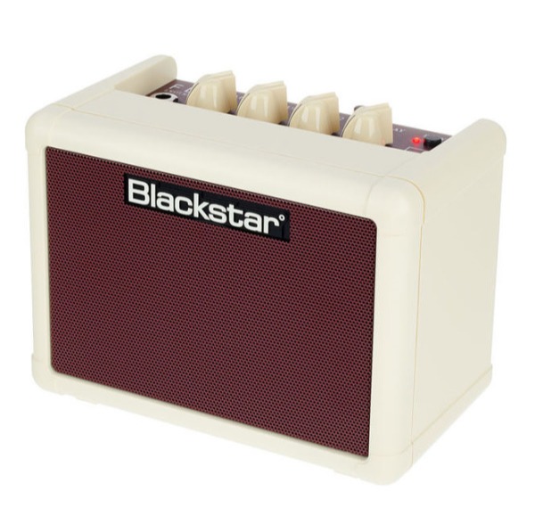 Blackstar Fly3 Vintage 復古白 單顆吉他音箱（可當電腦喇叭/電池可攜帶）內建破音與Delay效果器 台灣公司貨 Blackstar Fly3 Vintage 黑星 復古 單顆吉他音箱（可當電腦喇叭/電池可攜帶）內建破音與Delay效果器