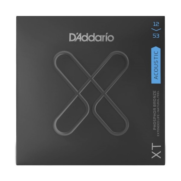 美國 D'Addario XTAPB1253 (12-53) 民謠吉他弦 【XTAPB-1253/木吉他弦專賣店/DAddario】 