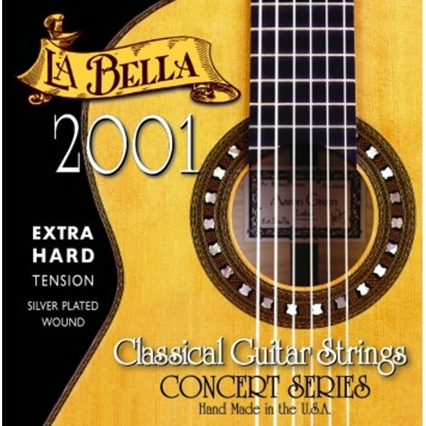 La Bella 2001 Exh 超高張力古典吉他弦【古典弦專賣店/尼龍弦/2001-exh】 