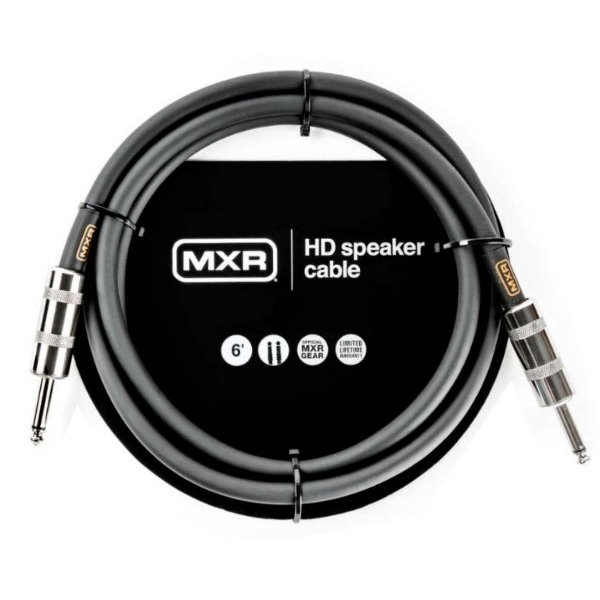 Dunlop MXR DCSTHD6 6呎 雙直頭 HD高音質 喇叭專用導線 1.8公尺【HD SPEAKER CABLE/喇叭線/6.3mm】 