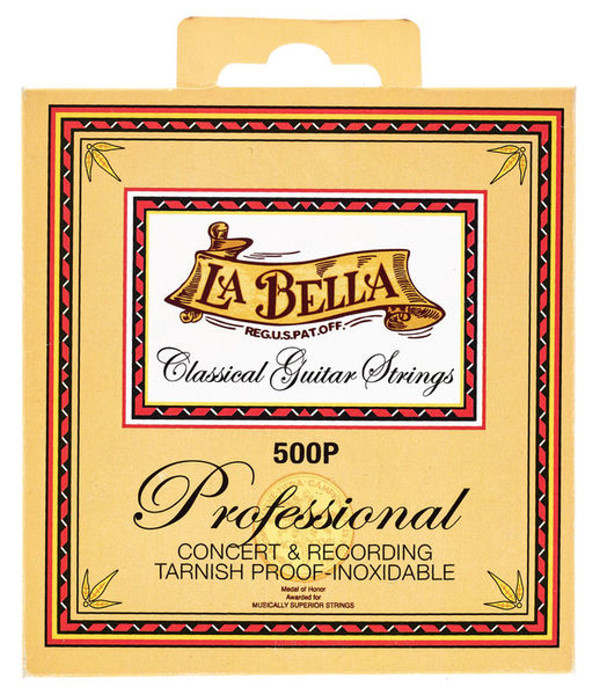 La Bella 500P 高張力-專業演奏級古典吉他弦【La Bella古典弦專賣店/尼龍弦/500-P】 