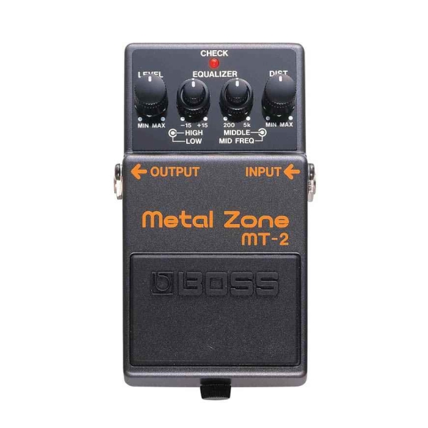 BOSS MT-2 破音效果器 【Metal Zone /金屬破音/MT2/電吉他單顆效果器/五年保固】 