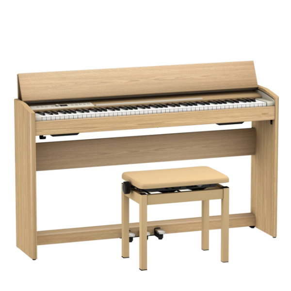 Roland F701 電鋼琴 88鍵 / 掀蓋式 淺橡木色 附 原廠琴架 / 踏板 / 可調整高度鋼琴椅【兩年保固】 f701,roland f701,FP30x,FP-30x,fp30,roland fp30,roland fp-30x
