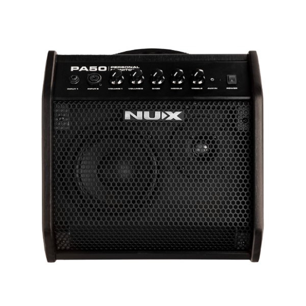 另贈好禮 | Nux PA50 電子琴/電子鼓 專用音箱 50瓦【PA-50/人聲/吉他/貝斯/各種樂器皆適用】 