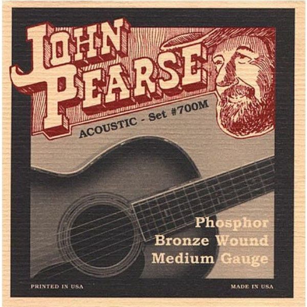 John Pearse 700M 磷青銅弦 Phosphor Bronze Medium(13-56) Phosphor Bronze Medium(13-56)