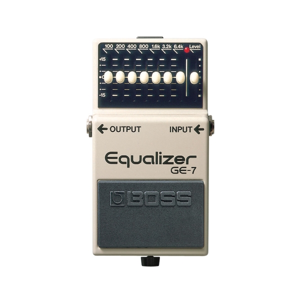 BOSS GE-7 等化效果器 【Equalizer/GE7/EQ/電吉他單顆效果器/五年保固】 