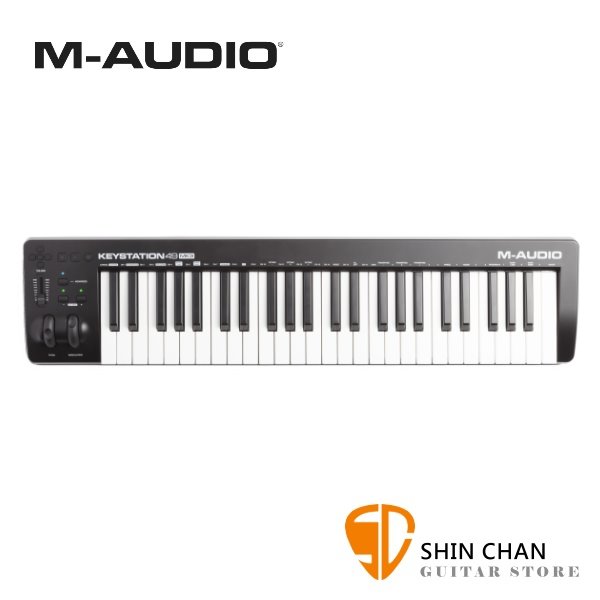 M-AUDIO Keystation 49 MKiii / mkⅡI 49鍵 三代 USB主控鍵盤/ MIDI鍵盤 台灣公司貨 m-audio,keystaion49